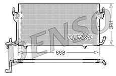 Kondenzátor, klimatizace DENSO DCN21011