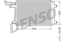 Kondenzátor, klimatizace DENSO DCN32002