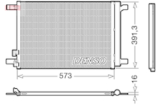 Kondenzátor, klimatizace DENSO DCN32066