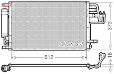 Kondenzátor, klimatizace DENSO DCN41007