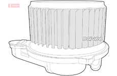 vnitřní ventilátor DENSO DEA02006