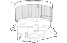 vnitřní ventilátor DENSO DEA21007