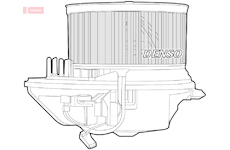 vnitřní ventilátor DENSO DEA21008