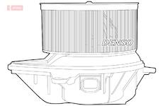 vnitřní ventilátor DENSO DEA23007