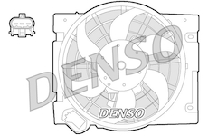 Větrák, chlazení motoru DENSO DER20013
