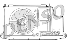 Větrák, chlazení motoru DENSO DER21012