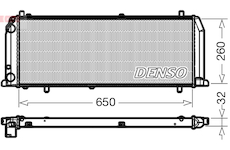 Chladič, chlazení motoru DENSO DRM02008