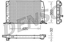 Chladič, chlazení motoru DENSO DRM02012