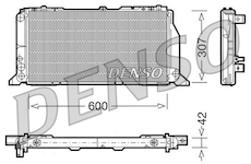 Chladič, chlazení motoru DENSO DRM02013