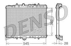 Chladič, chlazení motoru DENSO DRM07056