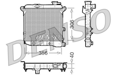 Chladič, chlazení motoru DENSO DRM09002
