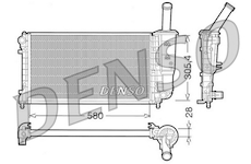 Chladič, chlazení motoru DENSO DRM09108