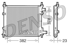Chladič, chlazení motoru DENSO DRM10060