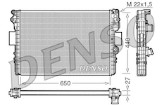 Chladič, chlazení motoru DENSO DRM12002