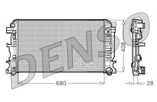 Chladič, chlazení motoru DENSO DRM17009