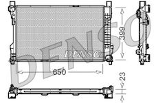 Chladič, chlazení motoru DENSO DRM17081