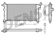 Chladič, chlazení motoru DENSO DRM20037