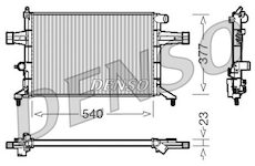 Chladič, chlazení motoru DENSO DRM20082