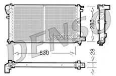 Chladič, chlazení motoru DENSO DRM21004