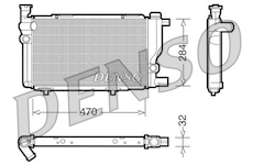 Chladič, chlazení motoru DENSO DRM21013