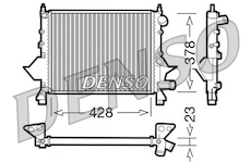 Chladič, chlazení motoru DENSO DRM23081