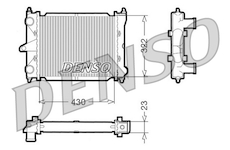 Chladič, chlazení motoru DENSO DRM32033