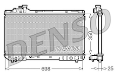 Chladič, chlazení motoru DENSO DRM50020