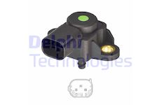Senzor tlaku sacího potrubí DELPHI PS20068-12B1