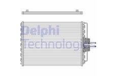 Kondenzátor, klimatizace DELPHI TSP0225061