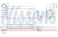 chladič turba NISSENS 96766