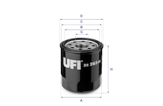 Olejový filtr UFI 23.263.00