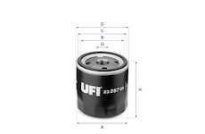 Olejový filtr UFI 23.267.00