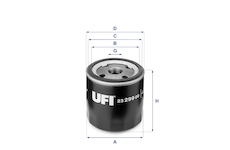 Olejový filtr UFI 23.299.00