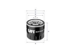 Olejový filtr UFI 23.415.00