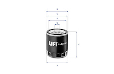 Olejový filtr UFI 23.632.00