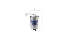 palivovy filtr UFI 24.022.00