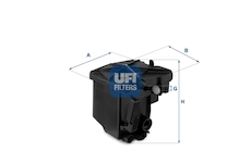 palivovy filtr UFI 24.027.00