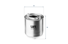 palivovy filtr UFI 24.127.00