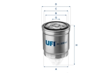 palivovy filtr UFI 24.350.02