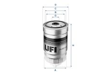palivovy filtr UFI 24.351.00