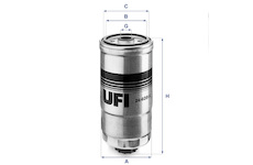 palivovy filtr UFI 24.408.00