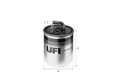 palivovy filtr UFI 24.416.00