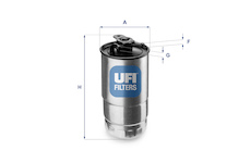 palivovy filtr UFI 24.427.00