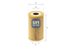 Olejový filtr UFI 25.008.00