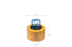 Olejový filtr UFI 25.015.00