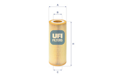 Olejový filtr UFI 25.021.00