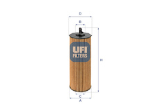 Olejový filtr UFI 25.068.00