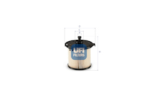 palivovy filtr UFI 26.074.00