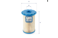 palivovy filtr UFI 26.696.00
