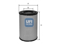 Vzduchový filtr UFI 27.550.00